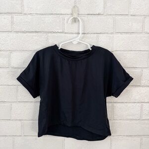 RUNWAY Stitch Fix Girls Black Crop Top